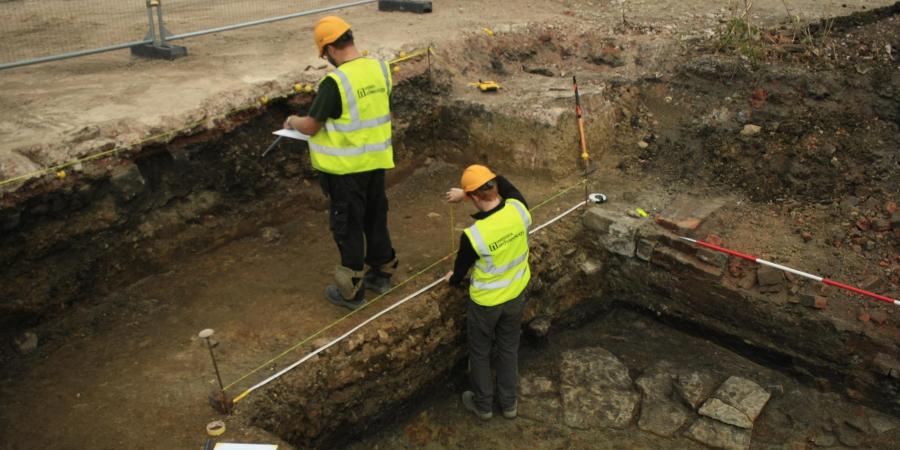 Sheffield Castle | Our Work | Wessex Archaeology